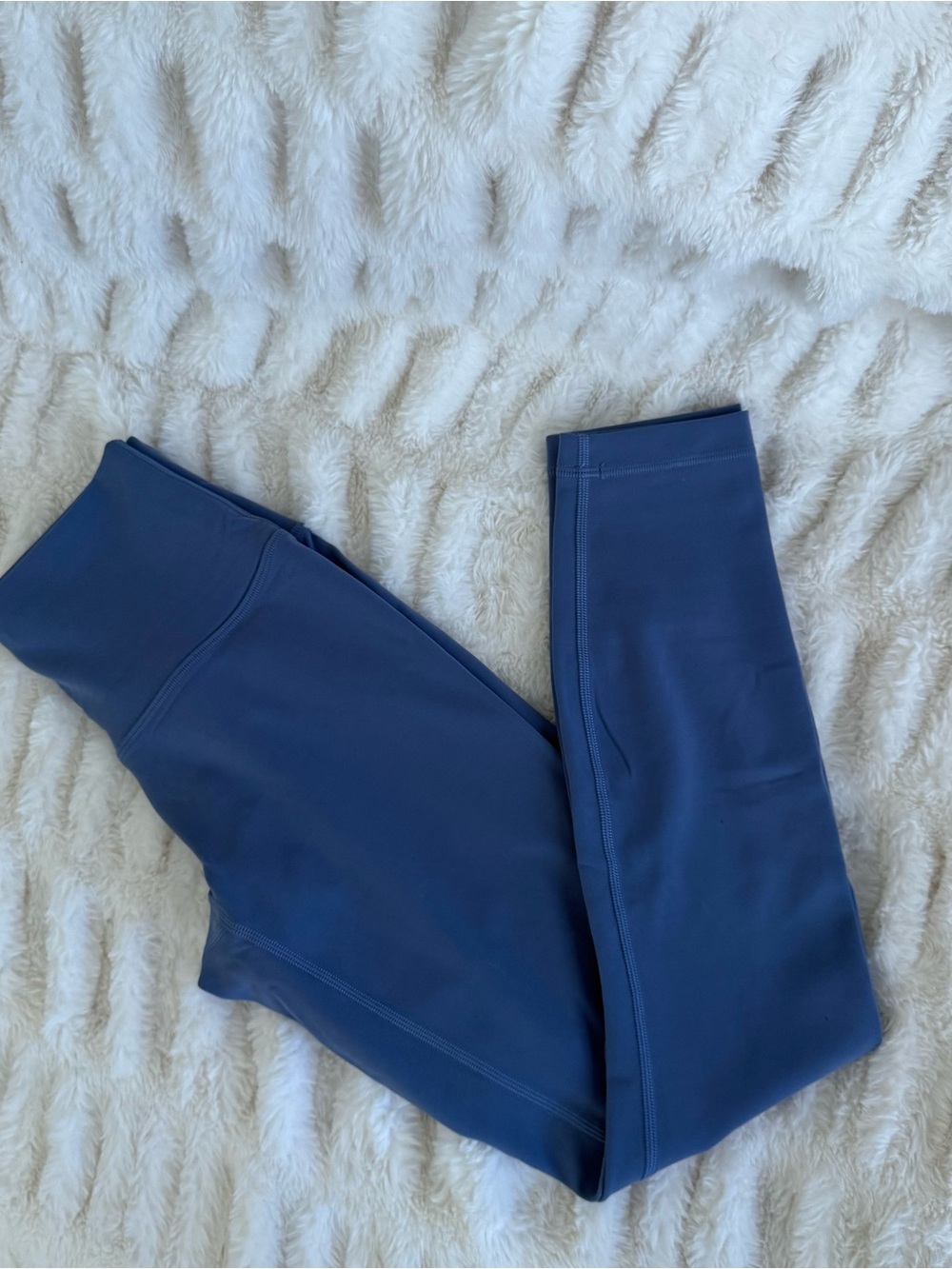 lululemon athletica Wunder Under Blue Leggings
